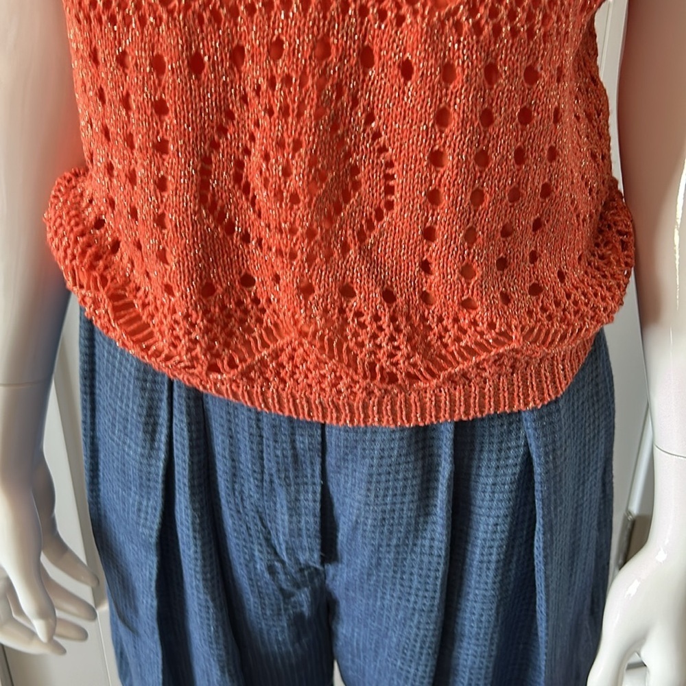 Esqualo Knit Sleeveless Top Lined NWOT - Picture 15 of 16